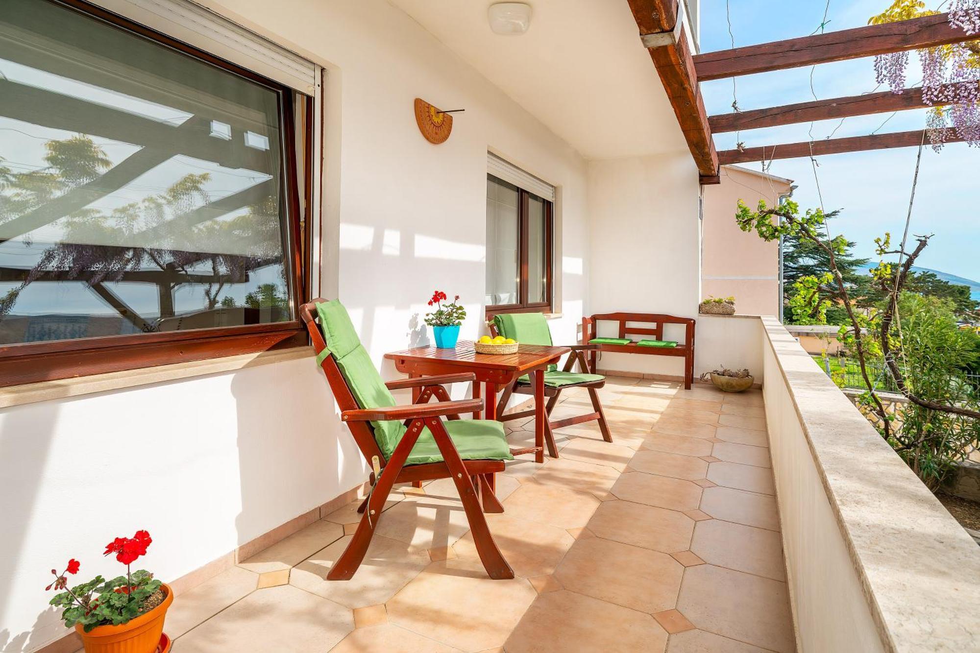 Apartments Edo With Terrace Baska  Exterior photo